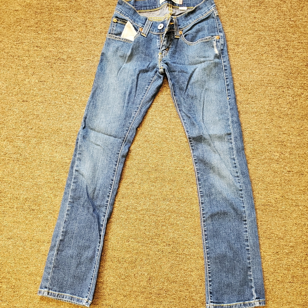 Levis straight slouch jeans